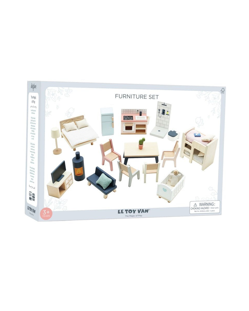 Ensemble de meubles de démarrage pour maison de poupée - Accessoires de maison de poupées - Boutique LeoLudo - Le Toy Van