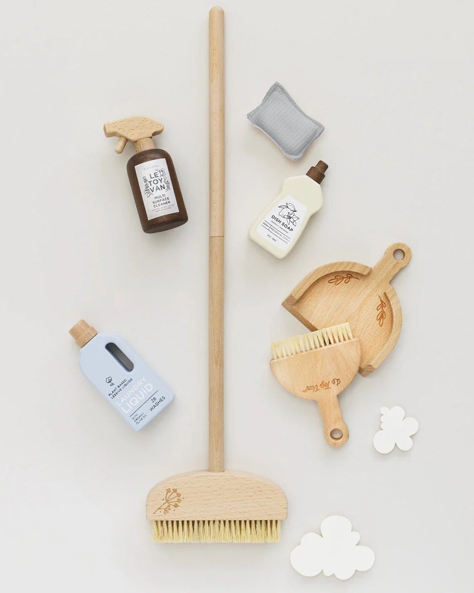 Ensemble de nettoyage écologique en bois - Jouets d'imitation - Boutique LeoLudo - Le Toy Van