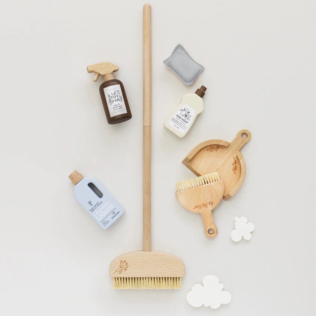 Ensemble de nettoyage écologique en bois - Jouets d'imitation - Boutique LeoLudo - Le Toy Van