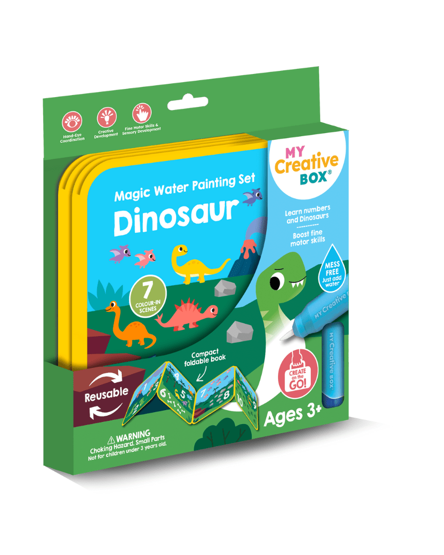 Ensemble de peinture magique à l'eau – Dinosaures -Art & bricolage- Boutique LeoLudo-Connetix