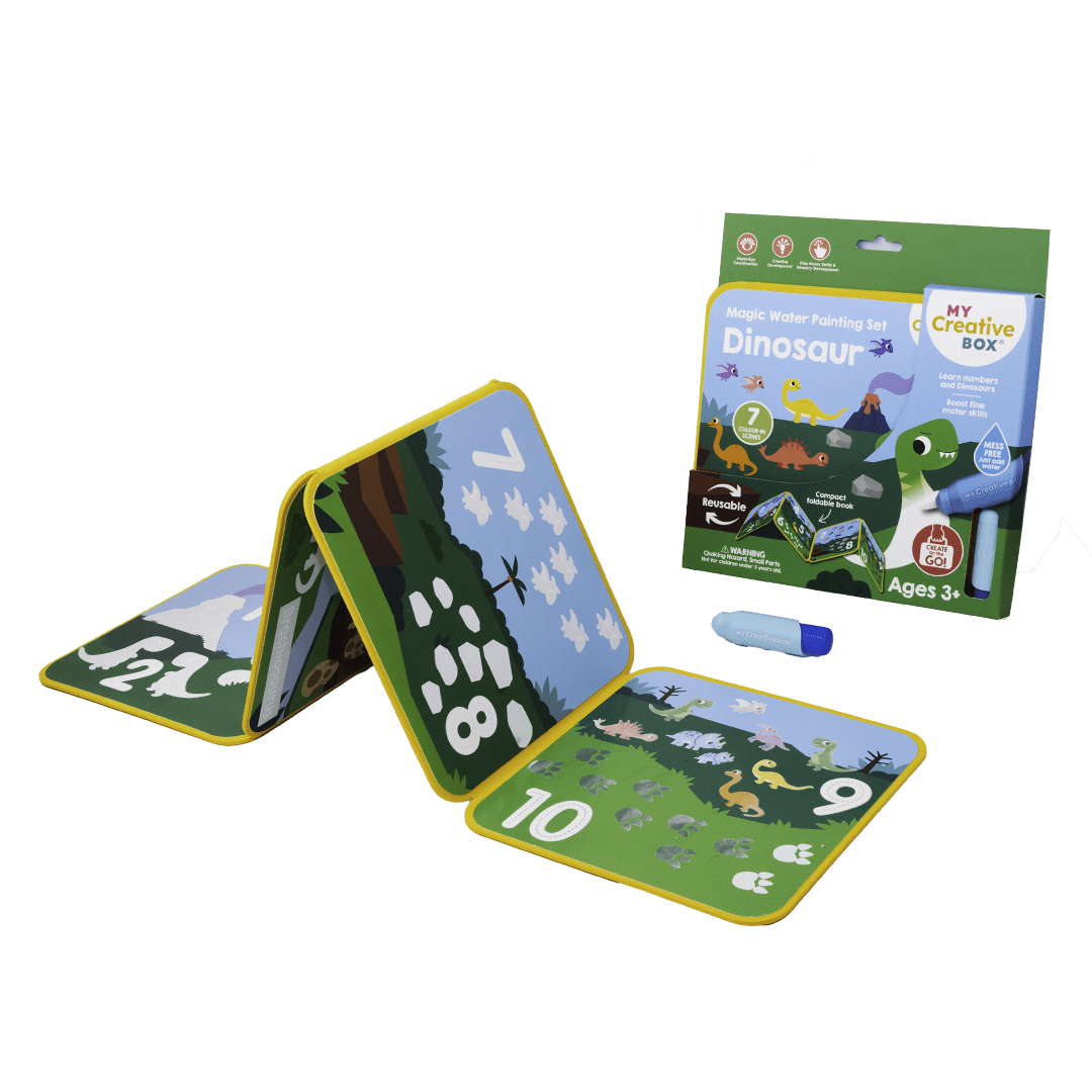 Ensemble de peinture magique à l'eau – Dinosaures -Art & bricolage- Boutique LeoLudo-Connetix