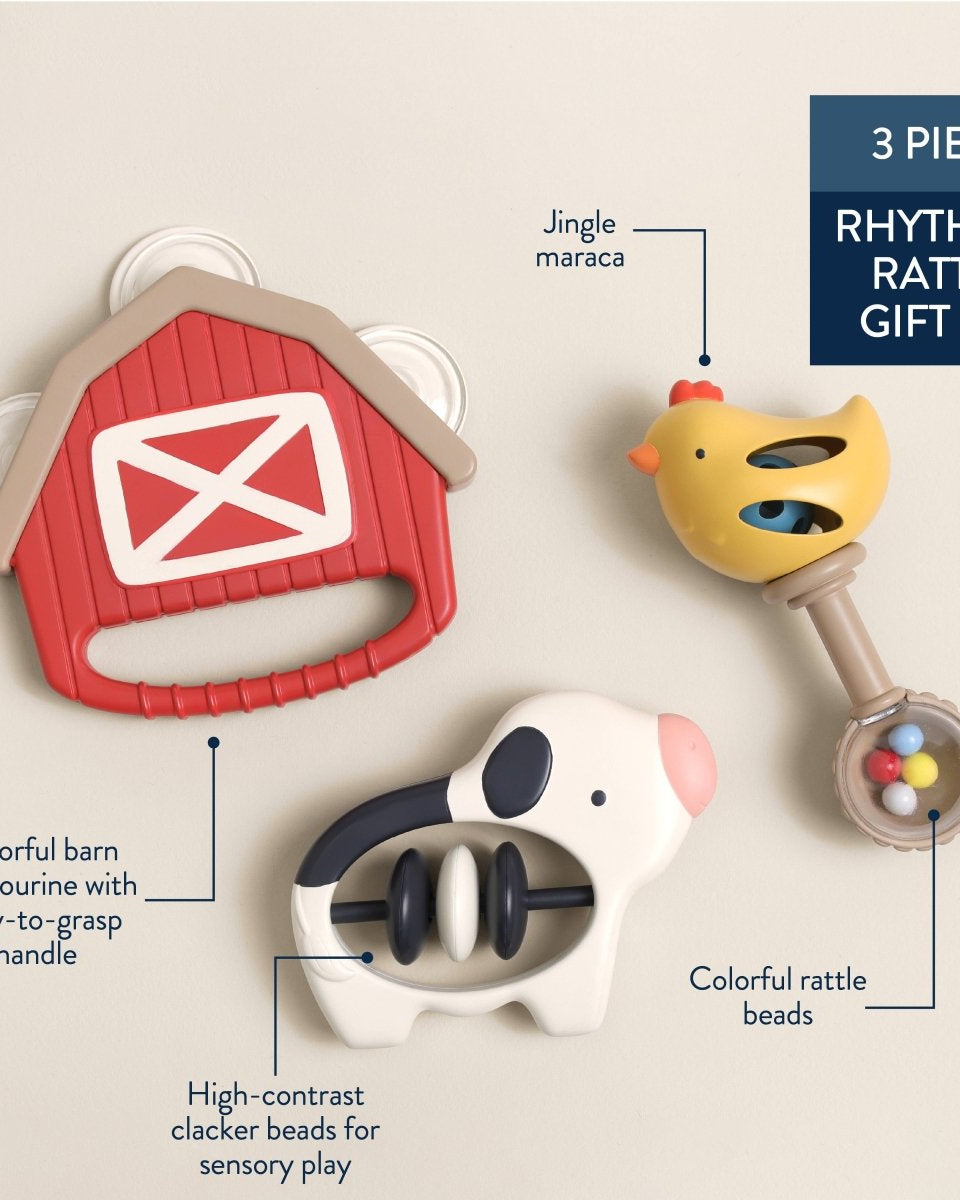 Ensemble d'instruments de musique Itzy Bitzy Jamboree -Jouets d'éveil- Boutique LeoLudo-Itzy Ritzy Canada