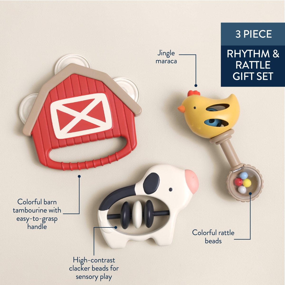 Ensemble d'instruments de musique Itzy Bitzy Jamboree -Jouets d'éveil- Boutique LeoLudo-Itzy Ritzy Canada