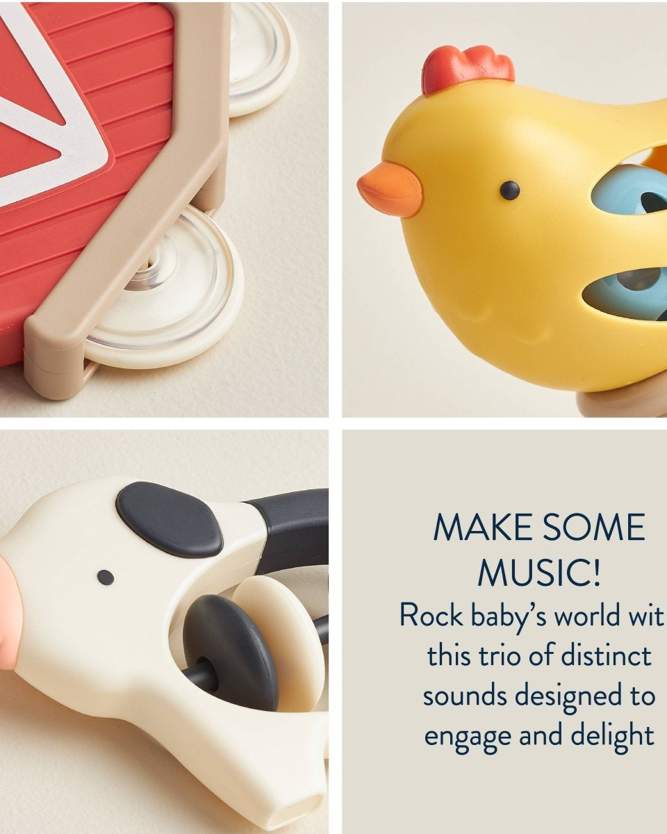 Ensemble d'instruments de musique Itzy Bitzy Jamboree -Jouets d'éveil- Boutique LeoLudo-Itzy Ritzy Canada