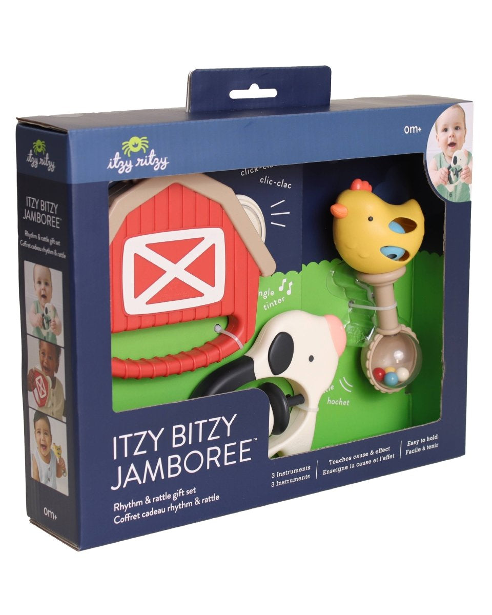 Ensemble d'instruments de musique Itzy Bitzy Jamboree -Jouets d'éveil- Boutique LeoLudo-Itzy Ritzy Canada