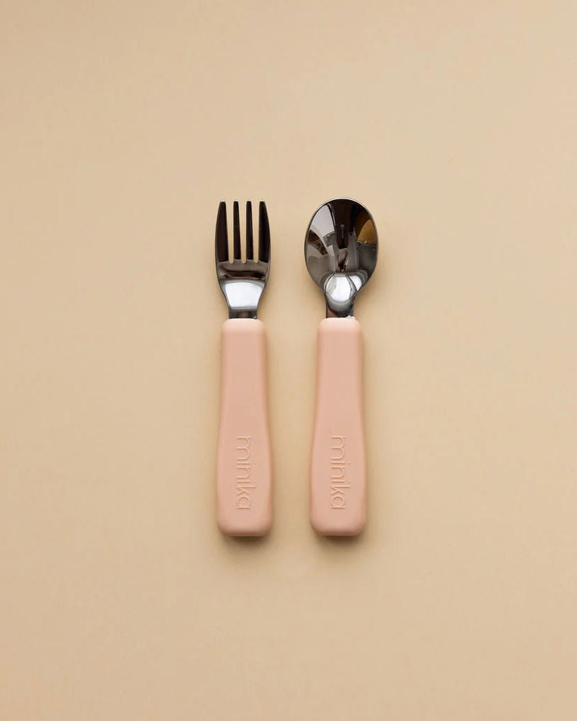 Ensemble d'ustensiles en acier inoxydable - Alimentation & repas - Boutique LeoLudo - Minika