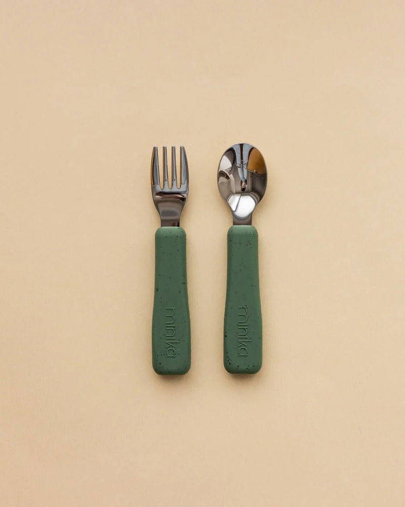 Ensemble d'ustensiles en acier inoxydable - Alimentation & repas - Boutique LeoLudo - Minika