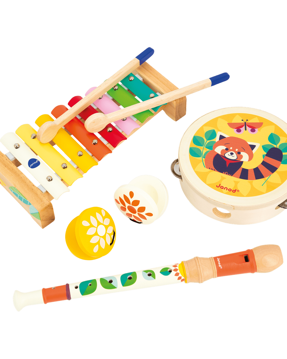 Ensemble musical Gioia : l'harmonie parfaite en concertJouets musicaux - Boutique LeoLudo