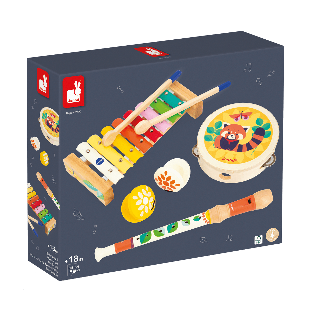 Ensemble musical Gioia : l'harmonie parfaite en concertJouets musicaux - Boutique LeoLudo