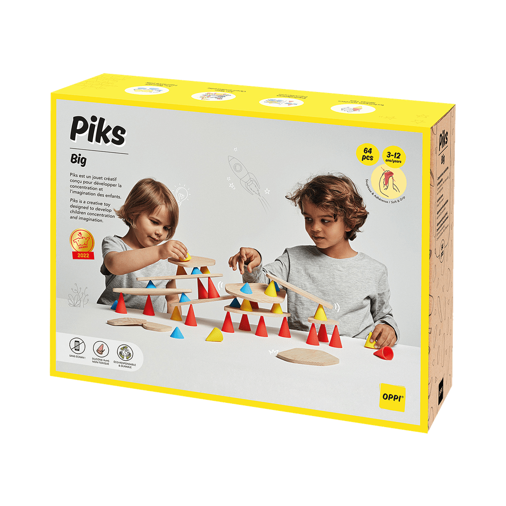 Ensemble Piks 64 pièces pour des constructions grandioses