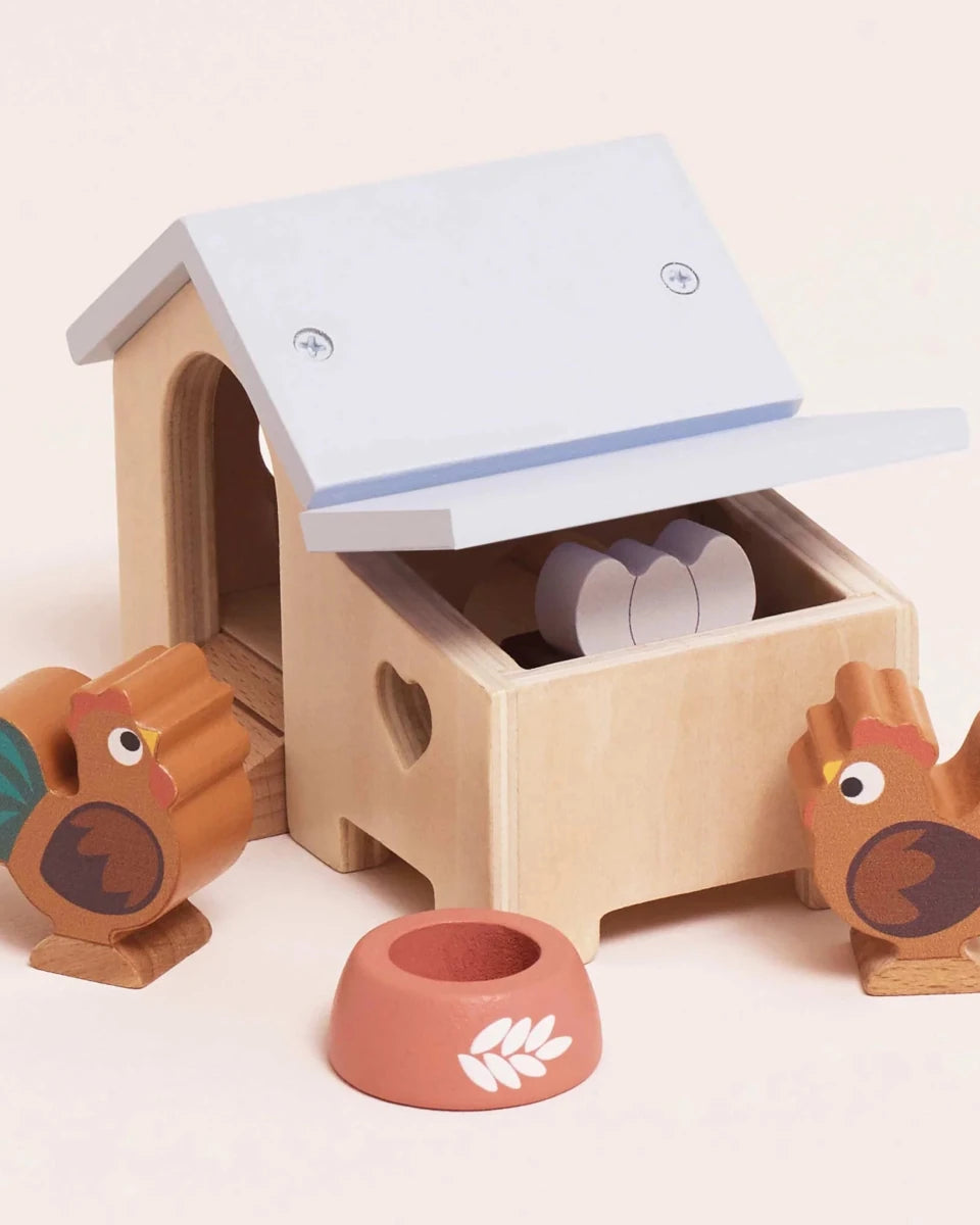 Ensemble poulailler pour maison de poupée - Ensembles de jeu - Boutique LeoLudo - Le Toy Van