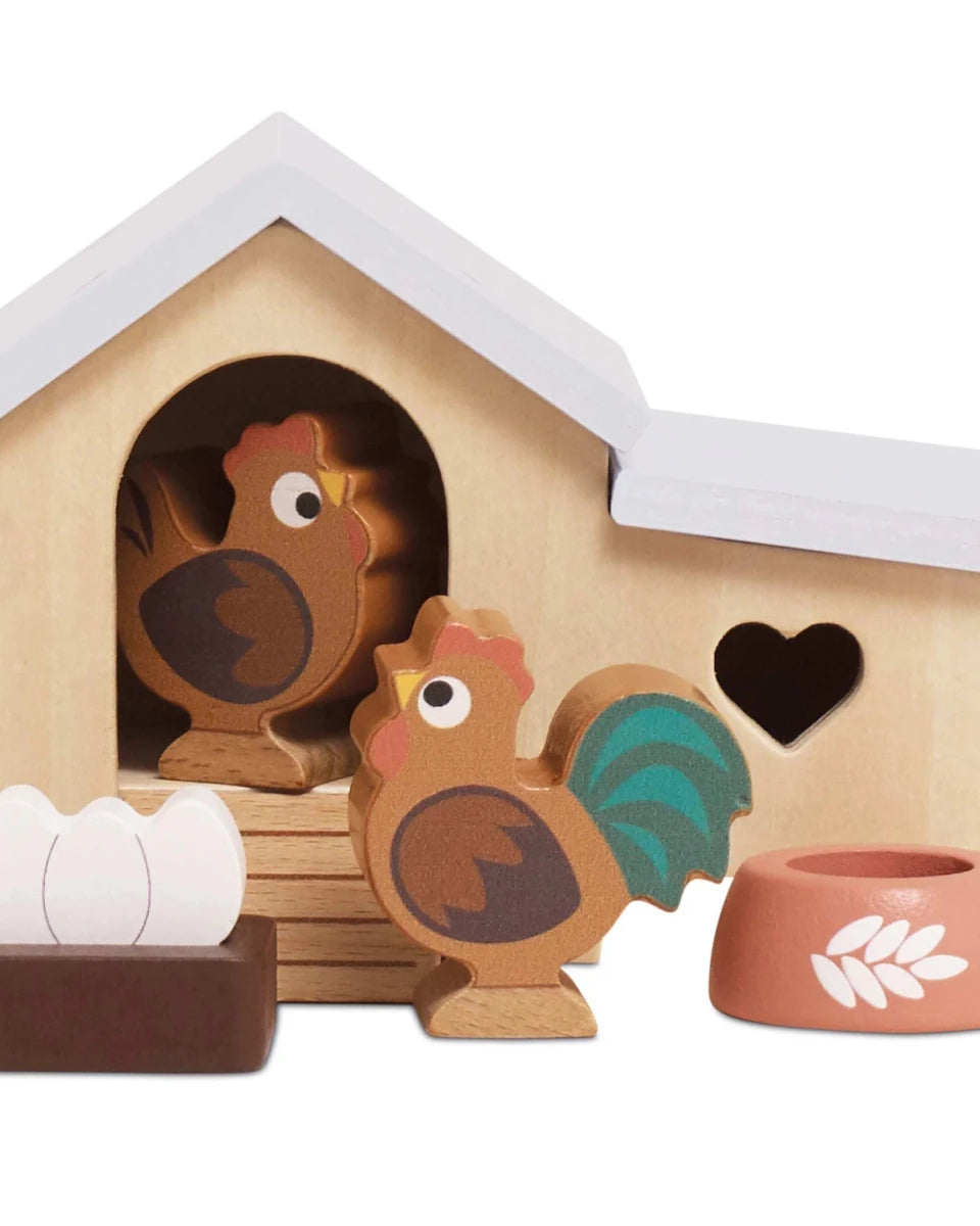 Ensemble poulailler pour maison de poupée - Ensembles de jeu - Boutique LeoLudo - Le Toy Van