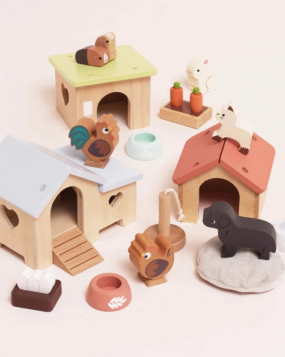 Ensemble poulailler pour maison de poupée - Ensembles de jeu - Boutique LeoLudo - Le Toy Van