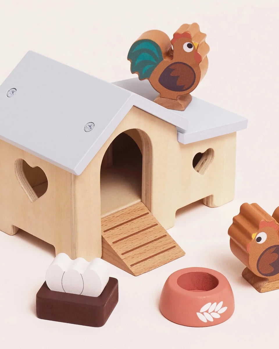 Ensemble poulailler pour maison de poupée - Ensembles de jeu - Boutique LeoLudo - Le Toy Van