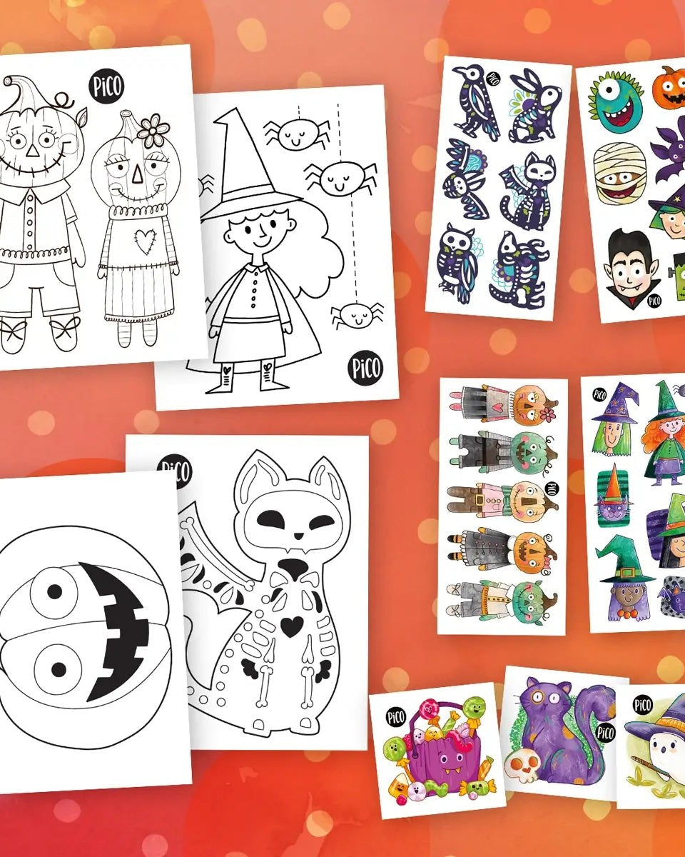 Ensemble surprise - Halloween -Art & bricolage- Boutique LeoLudo-PiCO