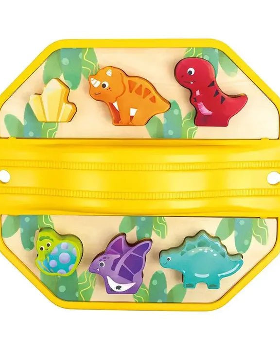 Ensemble Train et Dinosaures avec Seau de Rangement - Ensembles de jeu - Boutique LeoLudo - Hape