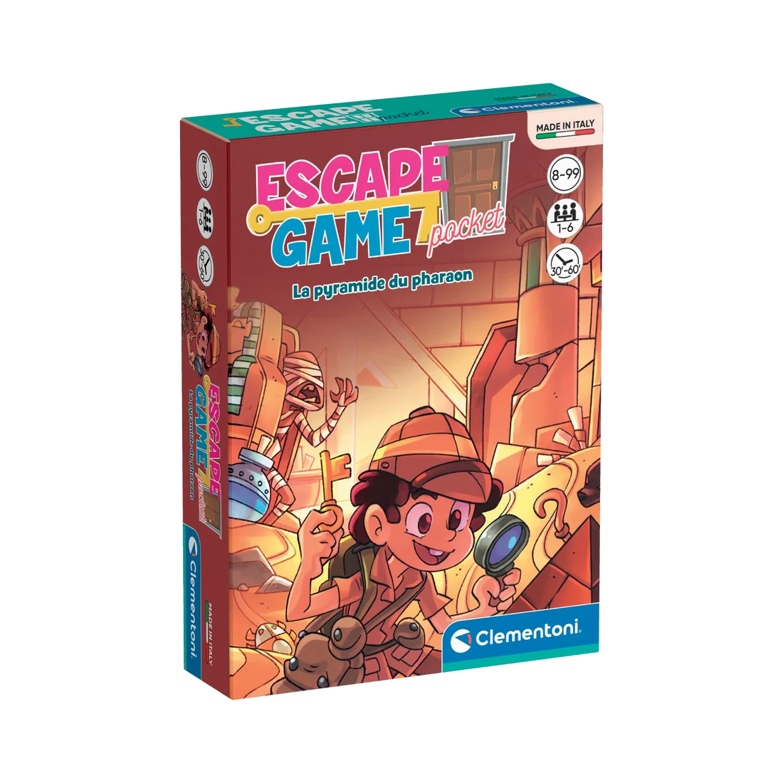 Escape Game – La pyramide du pharaon -Jeux de société- Boutique LeoLudo-Clementoni