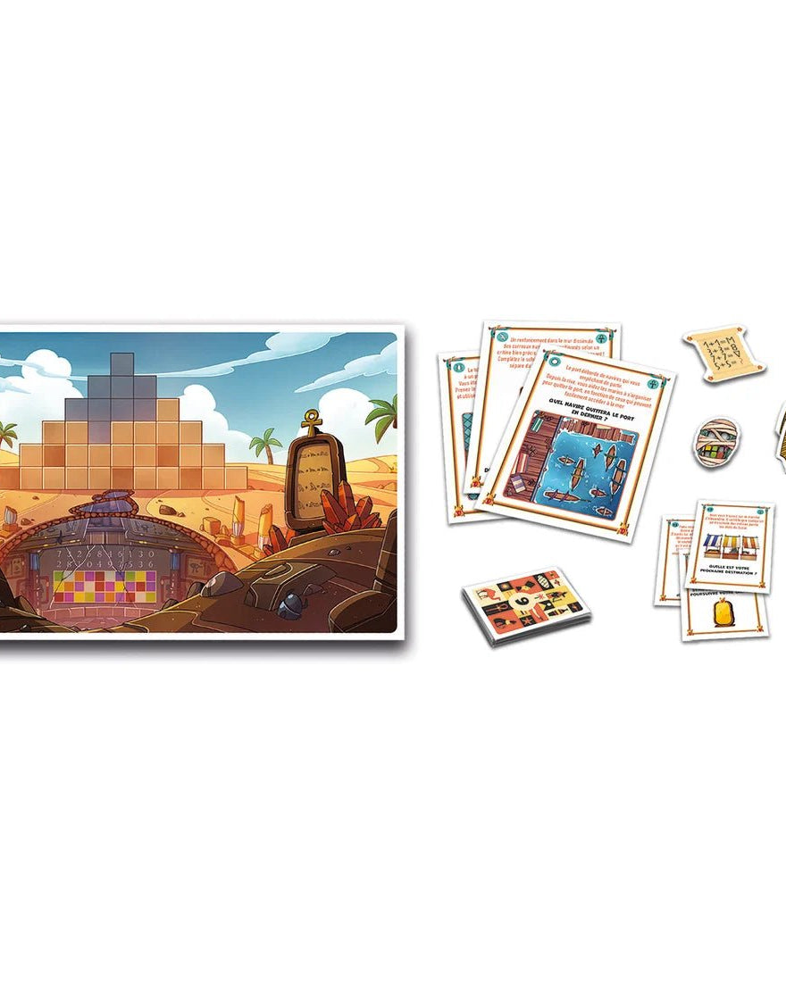 Escape Game – Un voyage à travers le temps -Jeux de société- Boutique LeoLudo-Clementoni