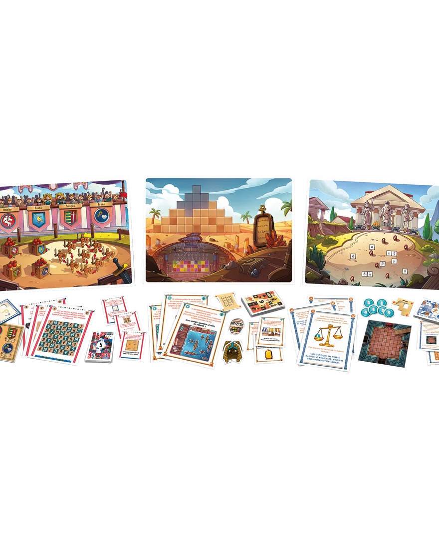Escape Game – Un voyage à travers le temps -Jeux de société- Boutique LeoLudo-Clementoni