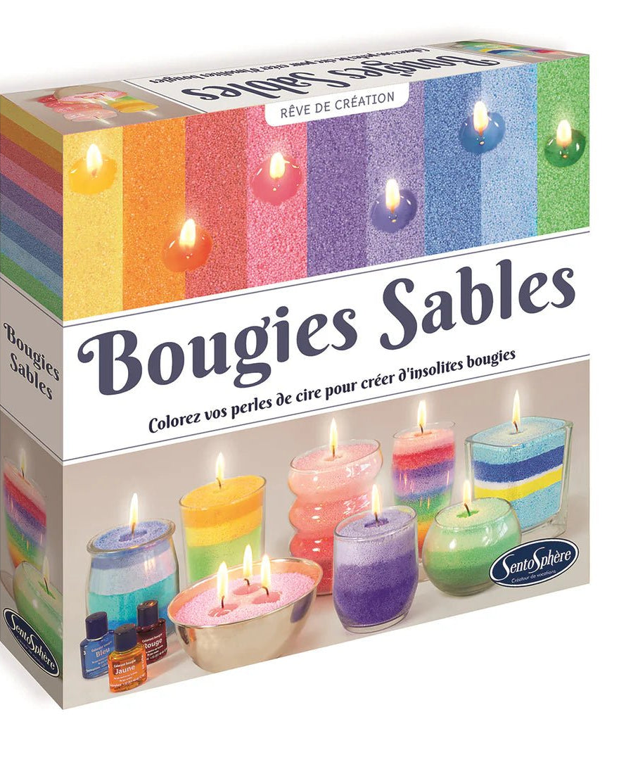 Fabrication de bougies - Jouets de bain - Boutique LeoLudo - SentoSphere