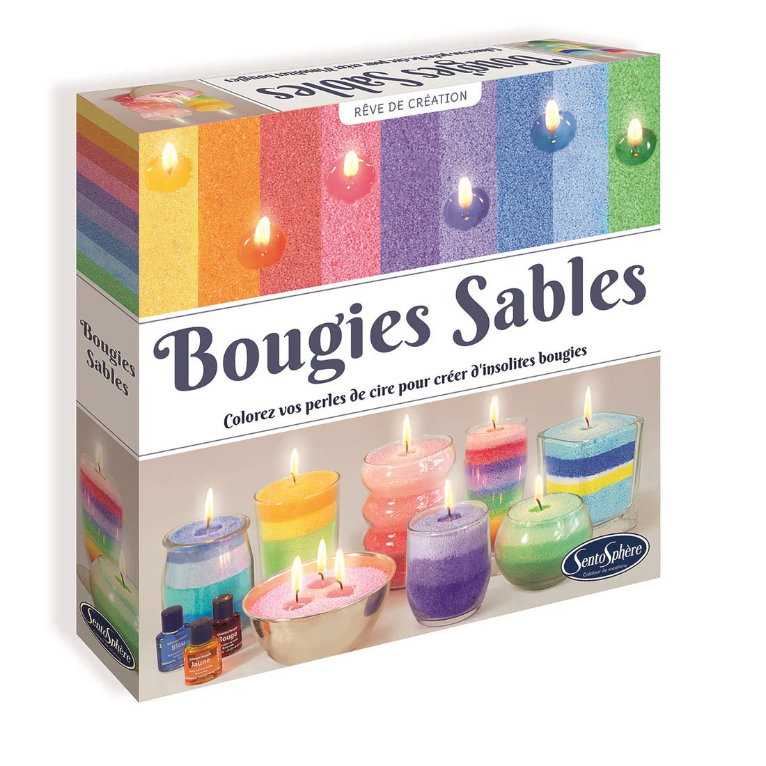 Fabrication de bougies - Jouets de bain - Boutique LeoLudo - SentoSphere