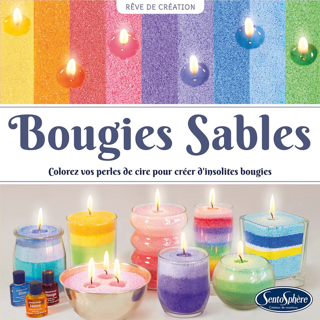 Fabrication de bougies - Jouets de bain - Boutique LeoLudo - SentoSphere