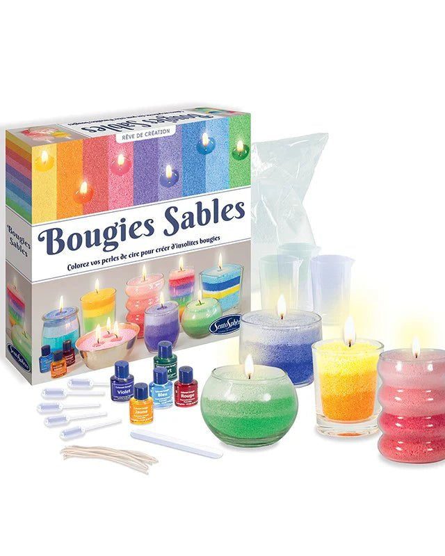 Fabrication de bougies - Jouets de bain - Boutique LeoLudo - SentoSphere