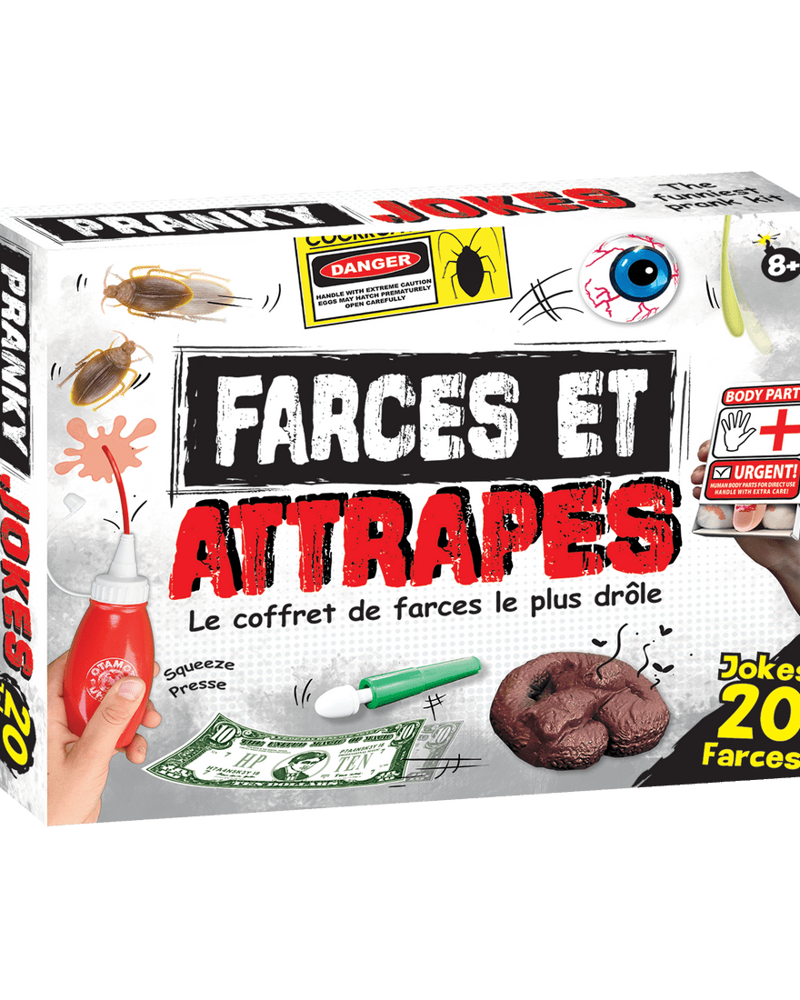 Farces et attrapes - 20 farces -Magie- Boutique LeoLudo-Hanky Panky Toys