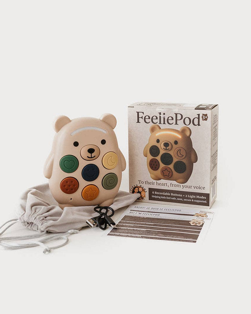 FeeliePod l'ourson apaisant - FeeliePod -Jouets sensoriels- Boutique LeoLudo-FeeliePod