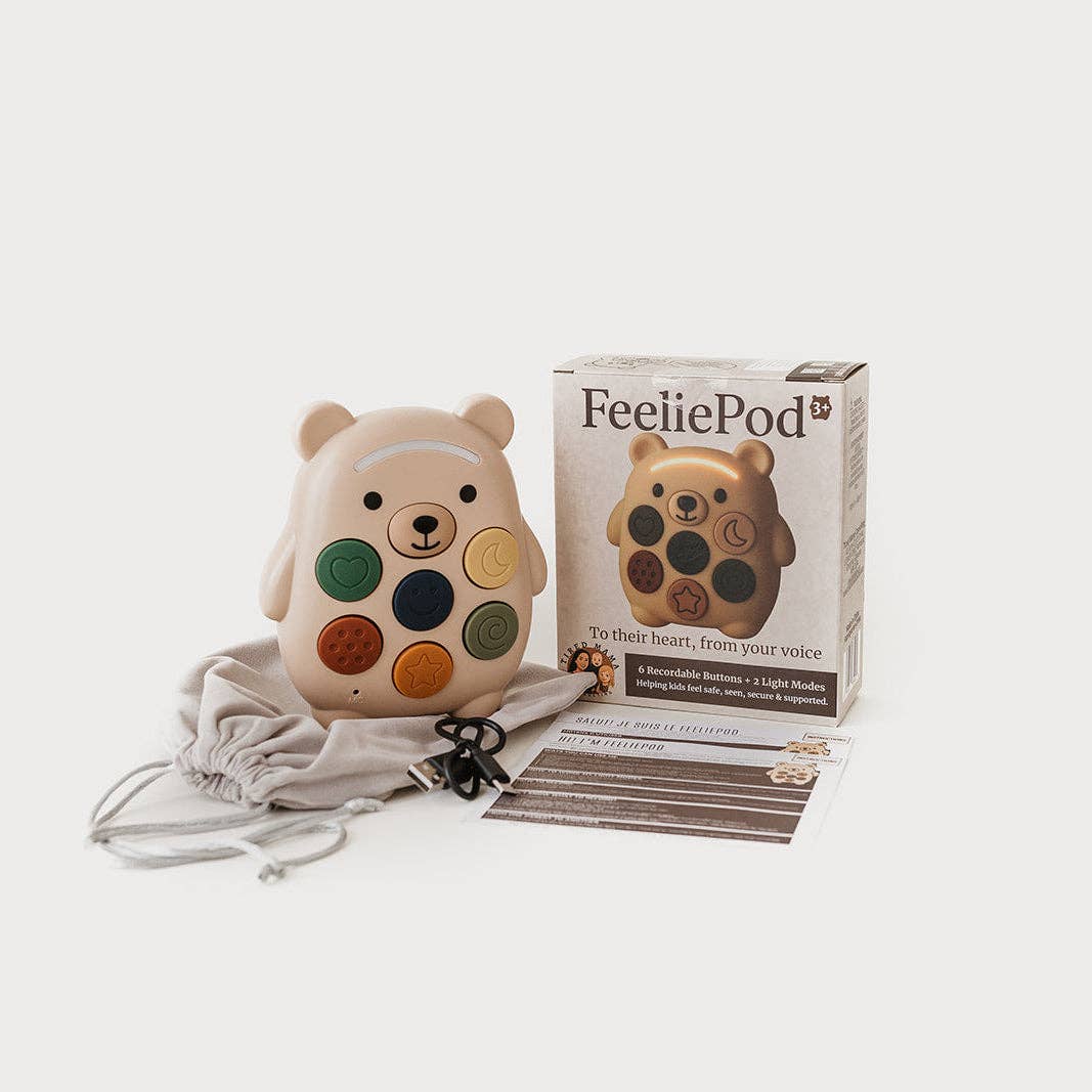 FeeliePod l'ourson apaisant - FeeliePod -Jouets sensoriels- Boutique LeoLudo-FeeliePod