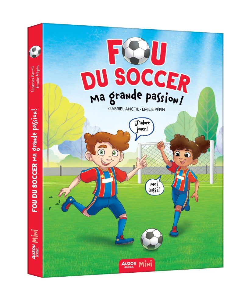Fou du soccer : Ma grande passion - Livres - Boutique LeoLudo - Auzou