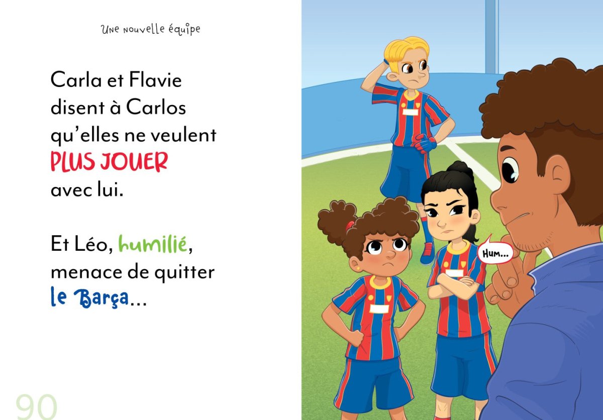 Fou du soccer - Une nouvelle équipe - Livres - Boutique LeoLudo - Auzou
