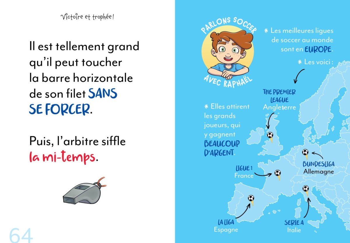 Fou du soccer : Victoire et trophée ! - Livres - Boutique LeoLudo - Auzou