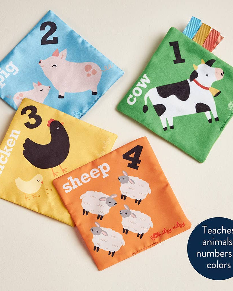 Foulards sensoriels bébé – Itzy Sensory Scarves™ - Jouets d'éveil - Boutique LeoLudo - Itzy Ritzy Canada