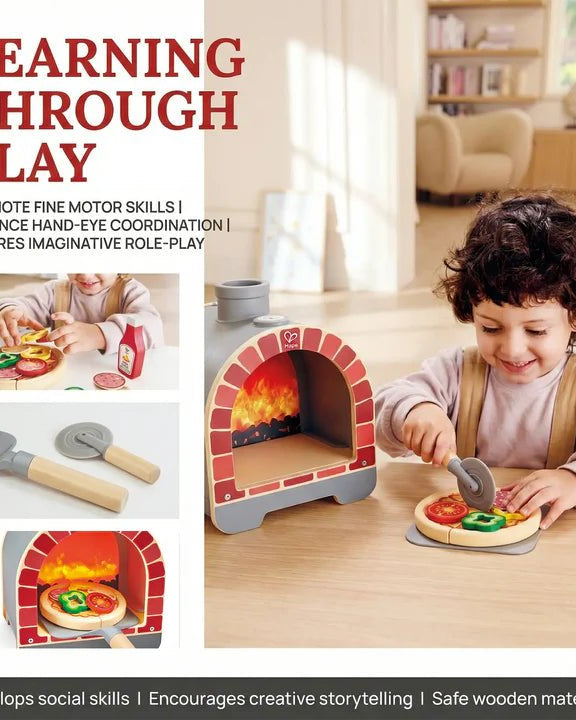Four à pizza lumineux & sonore - Jouets d'imitation - Boutique LeoLudo - Tender Leaf Toys