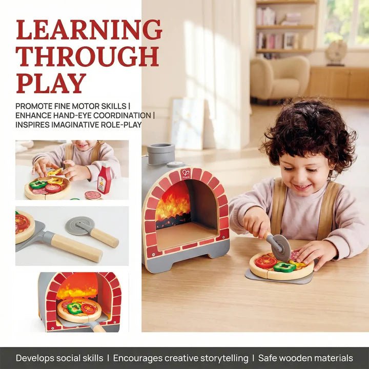 Four à pizza lumineux & sonore - Jouets d'imitation - Boutique LeoLudo - Tender Leaf Toys