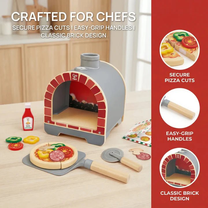 Four à pizza lumineux & sonore - Jouets d'imitation - Boutique LeoLudo - Tender Leaf Toys