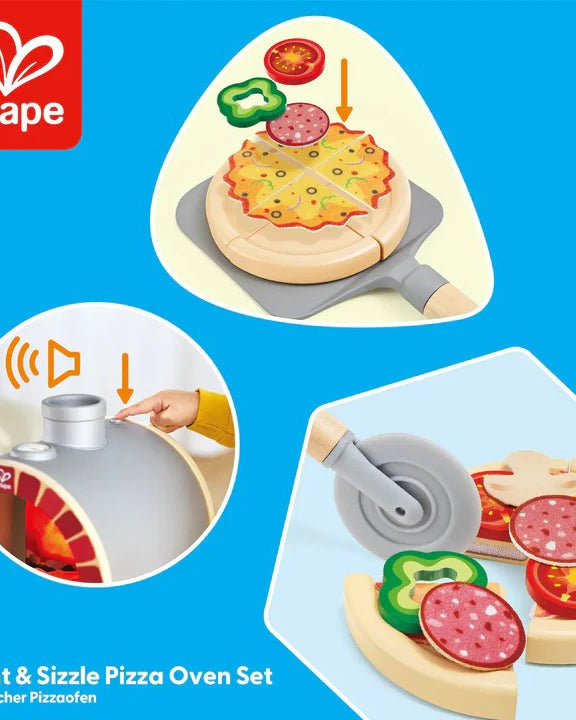 Four à pizza lumineux & sonore - Jouets d'imitation - Boutique LeoLudo - Tender Leaf Toys