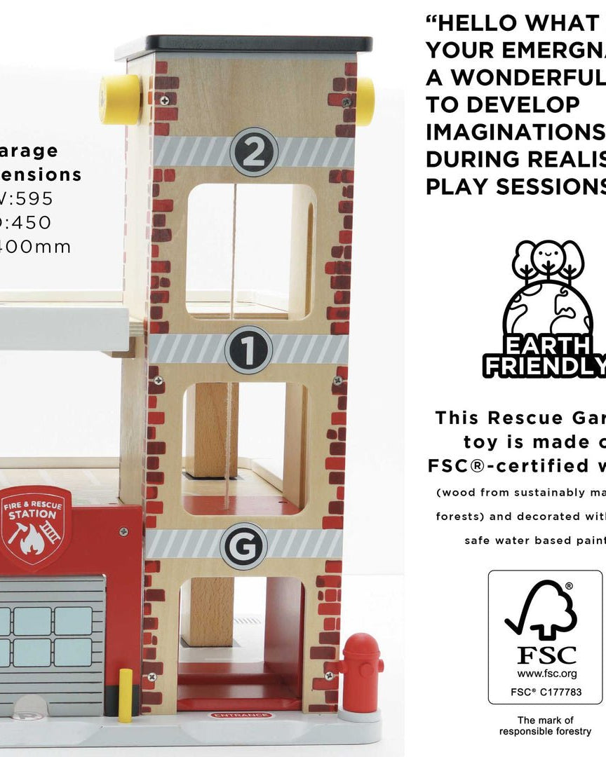 Garage des sauveteurs : Réparation express et professionnelle Ensembles de jeu- Boutique LeoLudo