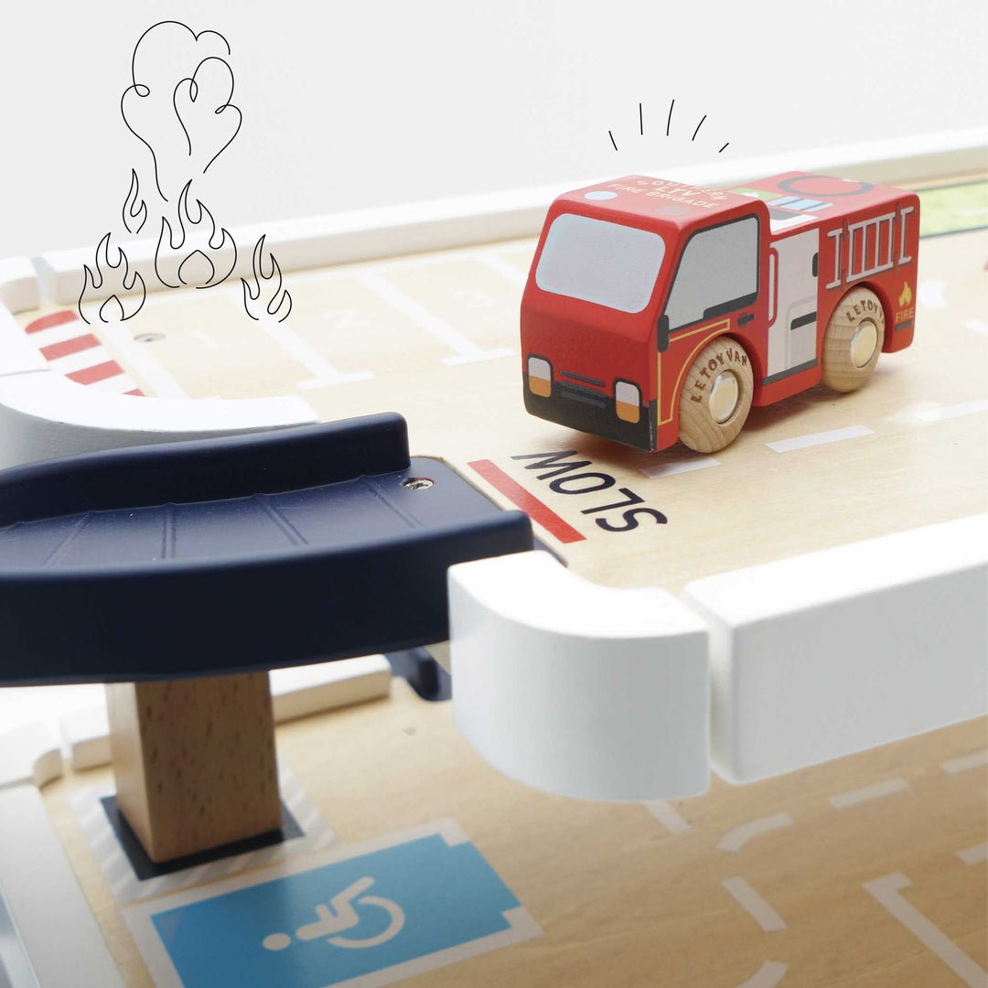 Garage des sauveteurs : Réparation express et professionnelle Ensembles de jeu- Boutique LeoLudo