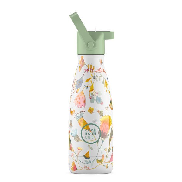 Gourde 260ml Spring Flowers -Alimentation & repas- Boutique LeoLudo-Cool Bottles