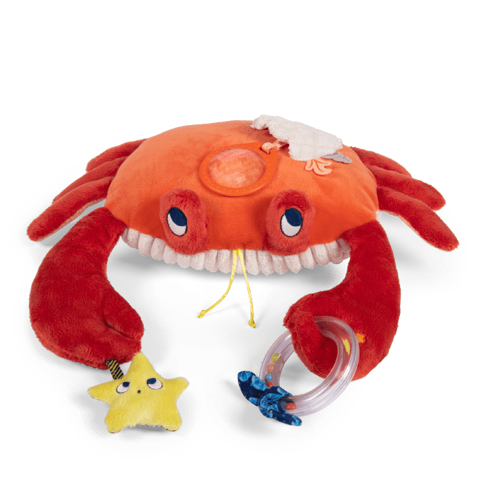 Grand crabe d'activités (34 cm) - Jouets d'éveil - Boutique LeoLudo - Moulin Roty