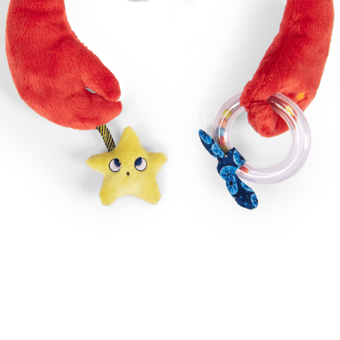 Grand crabe d'activités (34 cm) - Jouets d'éveil - Boutique LeoLudo - Moulin Roty