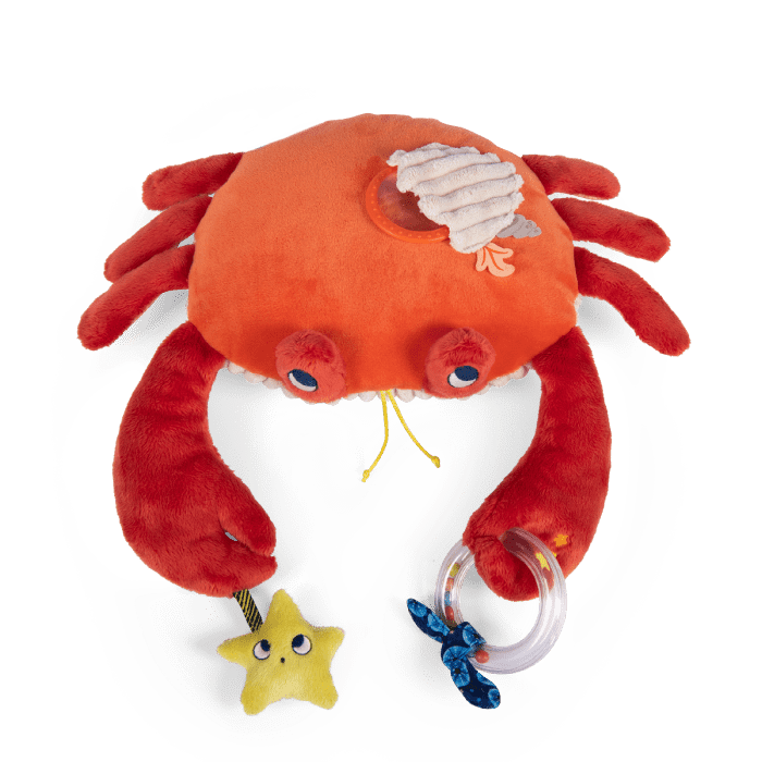 Grand crabe d'activités (34 cm) - Jouets d'éveil - Boutique LeoLudo - Moulin Roty