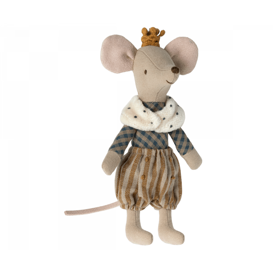 Grand frère Prince souris (bleu foncé) - Poupées - Boutique LeoLudo - Maileg