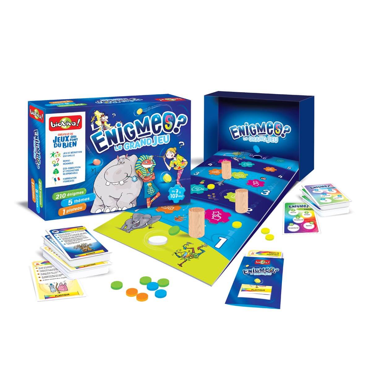 Grand jeu des énigmes - Jeux de société - Boutique LeoLudo - Bioviva