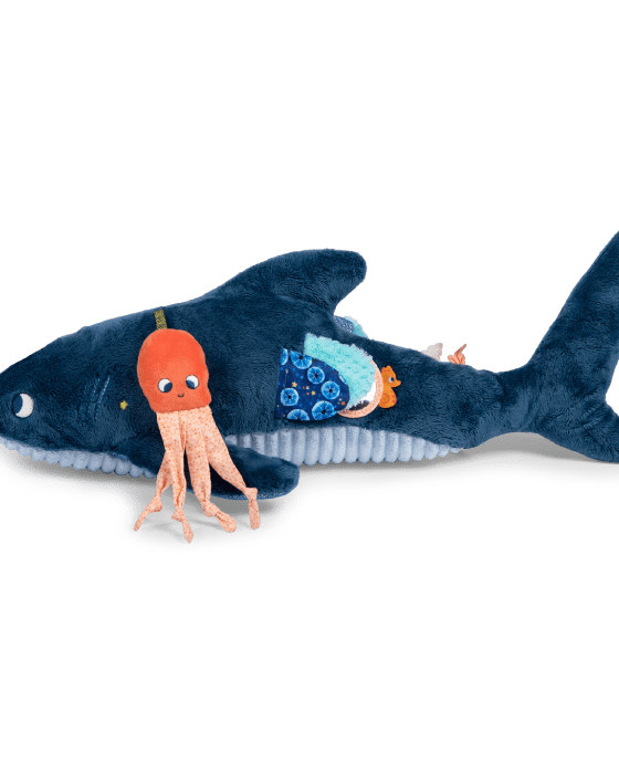 Grand requin d'activités (Les aventures de Paulie) - Jouets d'éveil - Boutique LeoLudo - Moulin Roty