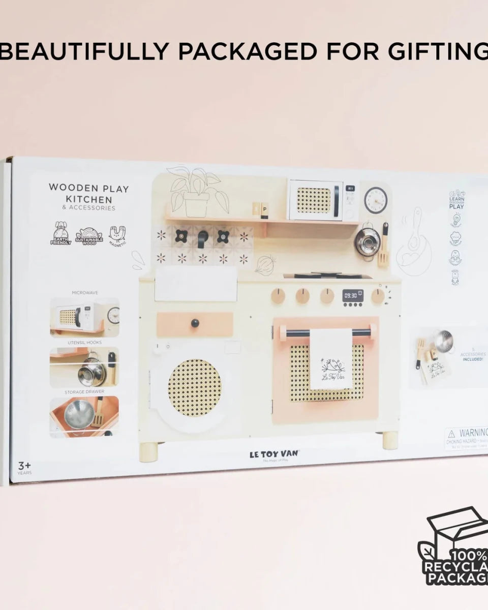 Grande cuisine en bois familiale -Jouets d'imitation- Boutique LeoLudo-Le Toy Van