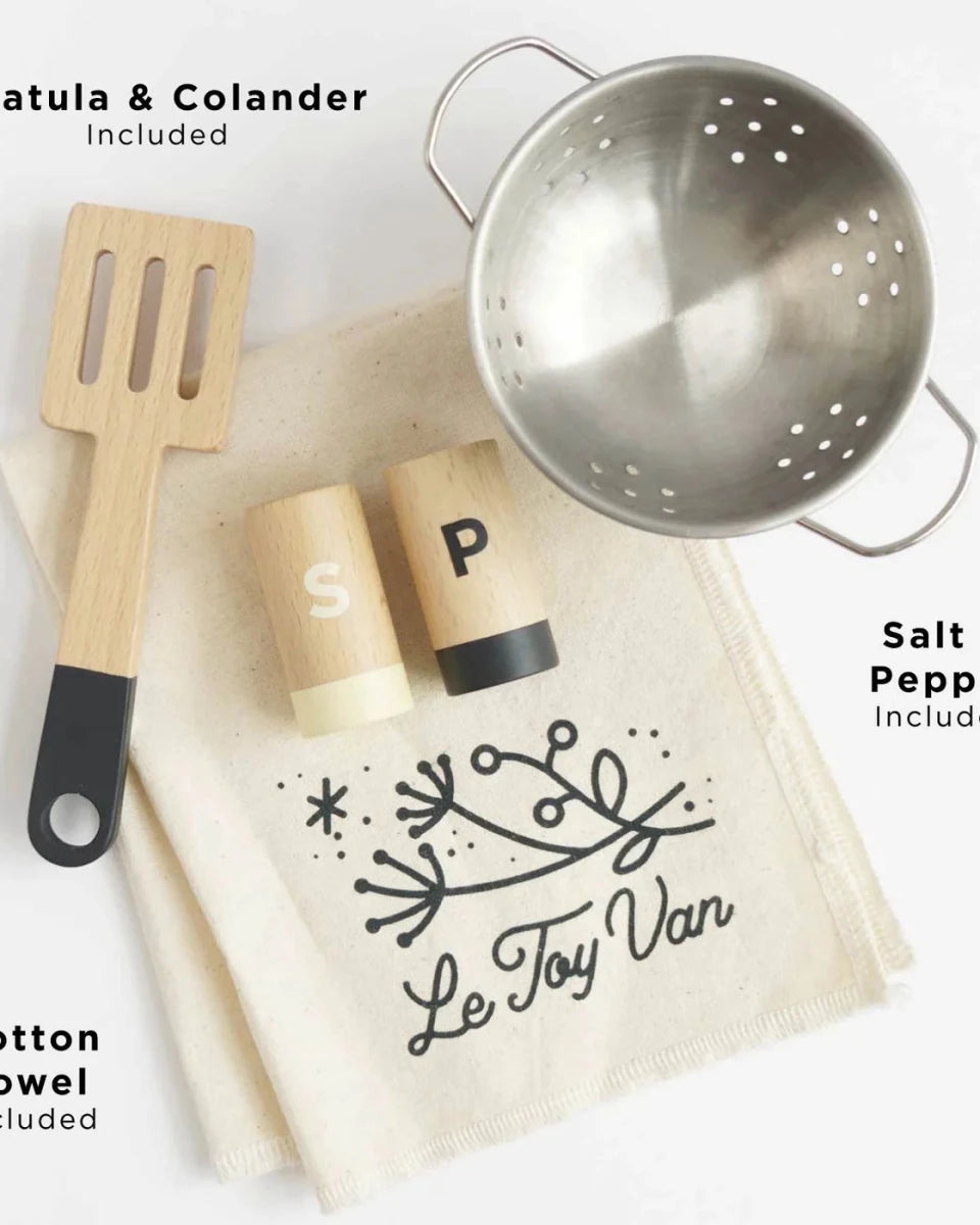 Grande cuisine en bois familiale -Jouets d'imitation- Boutique LeoLudo-Le Toy Van