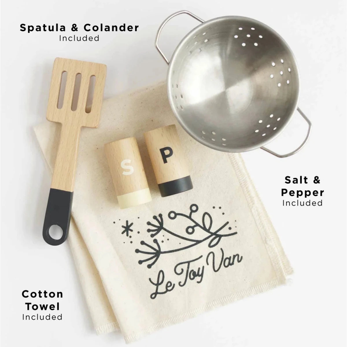 Grande cuisine en bois familiale -Jouets d'imitation- Boutique LeoLudo-Le Toy Van